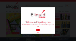 Desktop Screenshot of eliquidstop.com
